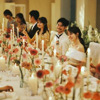 【少人数W限定】1日1組限定の貸切空間×光のチャペル×豪華試食
