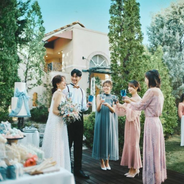 可愛らしいデザートの数々が並ぶデザートブッフェはゲストの皆様とワイワイ盛り上がります！