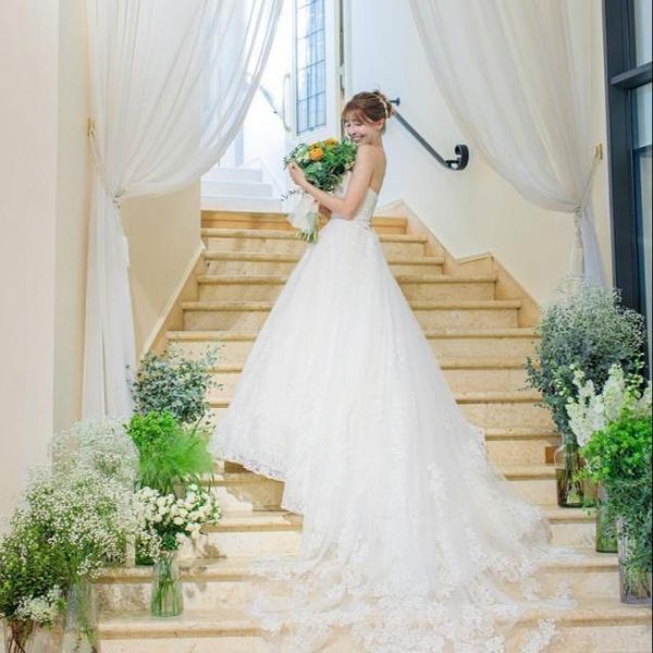 大階段×ドレスでお写真映え間違いなし！