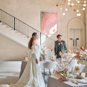 シンプルな設計で会場装飾がよく映える空間|ニーズ青山 by T&G WEDDING (旧 青山迎賓館)の写真(50704045)