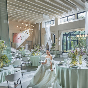 アイディア次第で変幻自在の空間はふたりの特別な日を演出。|ニーズ青山 by T&G WEDDING (旧 青山迎賓館)の写真(52353545)