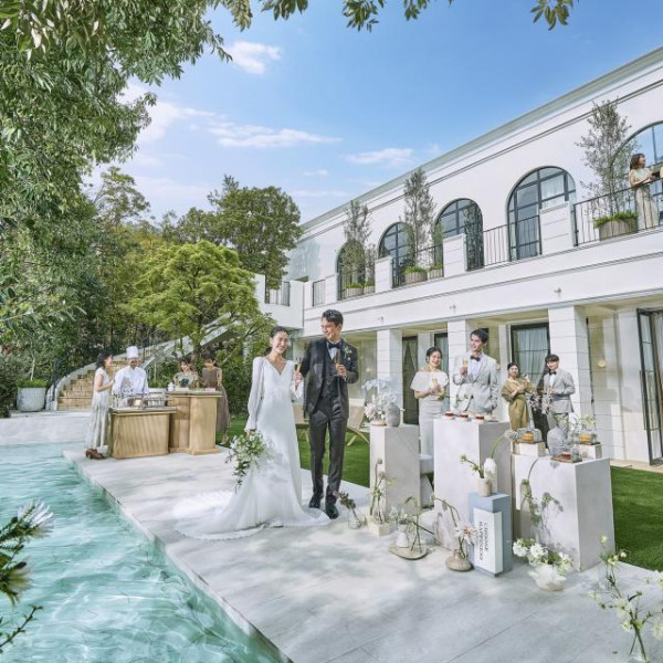 一軒家貸切だからこそ叶うの贅沢なウェディング