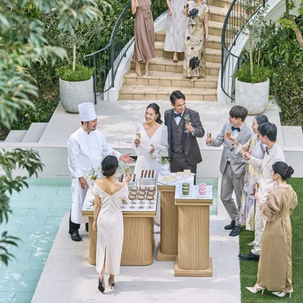 一軒家貸切だからこそ叶うの贅沢なウェディング