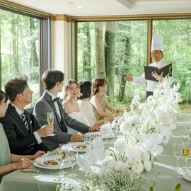 【少人数婚】Amazon1万円×家族式専用の個室見学×試食会