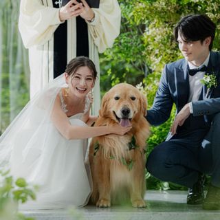 【わんダフル婚】<愛犬も同伴見学OK>リングドッグ体験&会場案内
