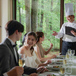 【少人数婚】<20名69万>家族式専用の個室見学×試食×アマギフ1万