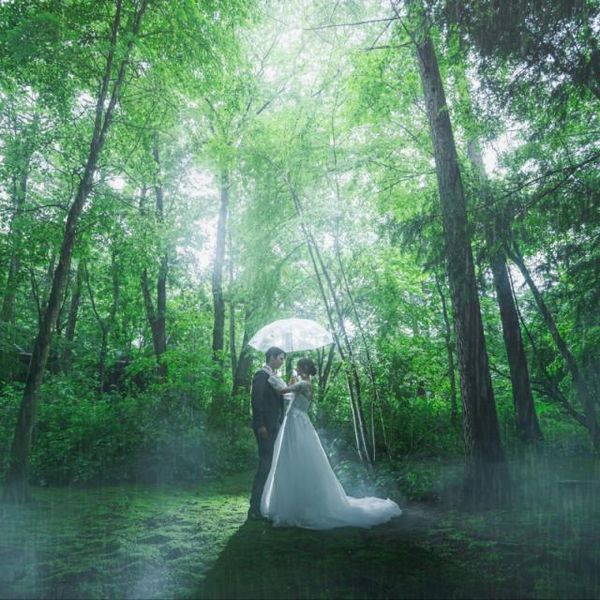 一番美しいと言える【雨のアネーリ】。幻想的な霧に包まれる