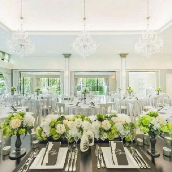 披露宴の一部始終をオンラインにて配信