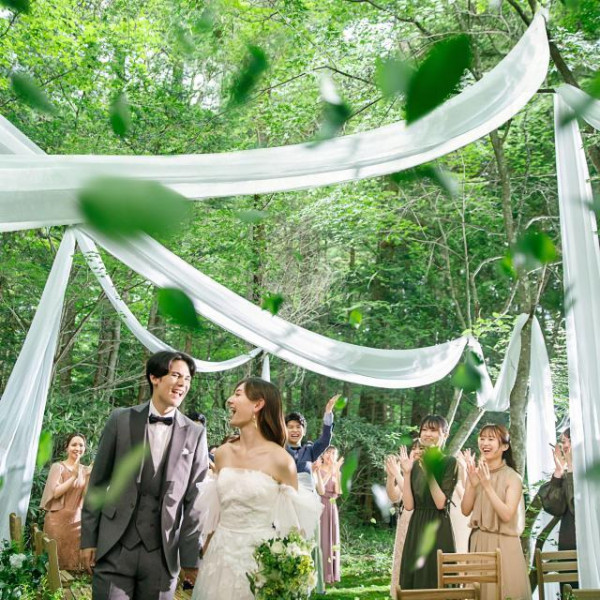 ご新郎ご新婦様の幸せいっぱいの表情を余すことなくご覧いただけます