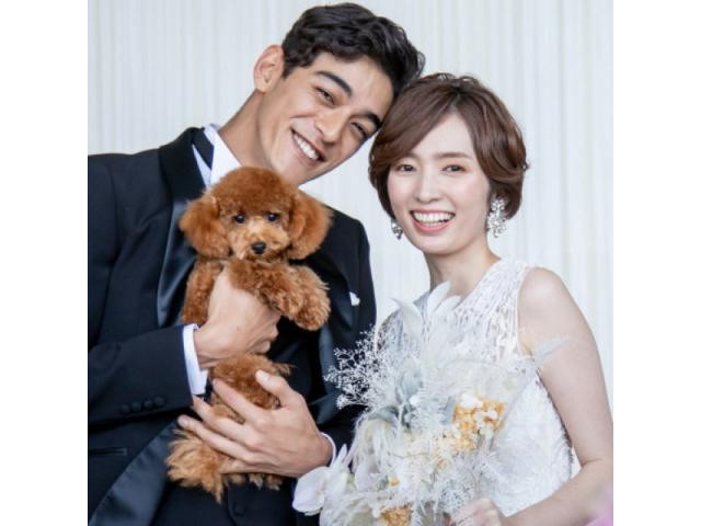 貸切邸宅だから挙式から披露宴まで愛犬と【ずっと一緒】のウェディング
