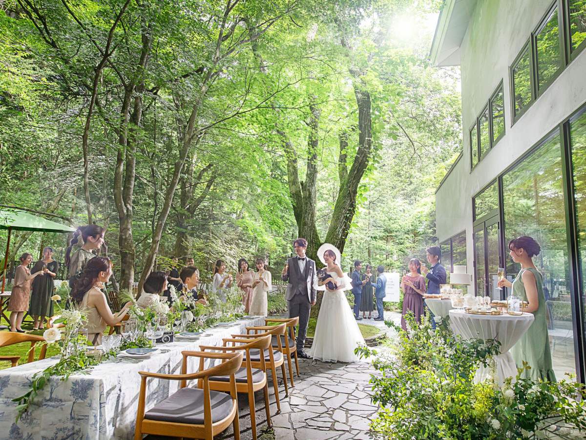  おふたりと大切なゲストの皆様
すべての方に、心ゆくまで
結婚式を楽しんでほしい