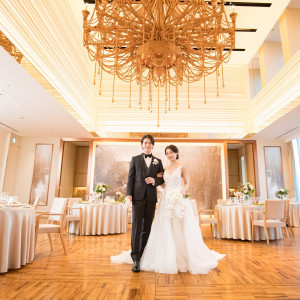 下見した会場の写真