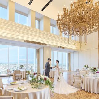 【AM限定◆眺望◎光溢れる会場見学】贅沢5万円相当コース試食×名駅直結