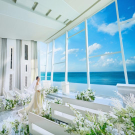 憧れチャペル＆海辺の貸切一軒家リゾート体験*絶品試食×ドレス優待*