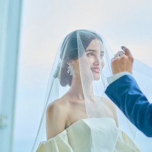 ドレスでの教会式・ゲストに誓いを立てる人前式・和装での人前式など、おふたりに合わせてご提案|ベイサイド迎賓館（静岡）/テイクアンドギヴ・ニーズウェディングの写真(50624508)