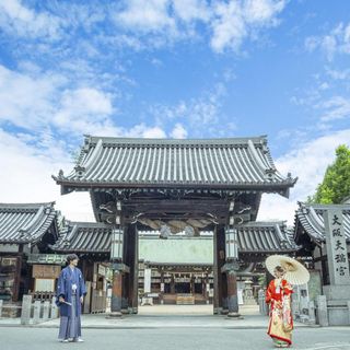 御本社拝殿御屋根葺き替え工事竣功記念！和装＆試食体験フェア