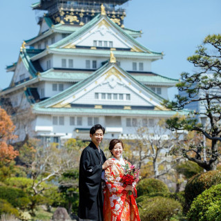大阪城でのロケーションフォト撮影を無料プレゼント!