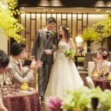 人気のテーブルラウンド演出でゲストへの感謝を思いっきり伝えて