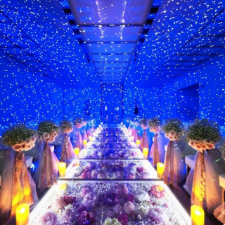 ☆豪華試食付☆神秘のオーロラ体験☆天空を彩る模擬挙式♪