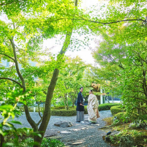 眩い緑に囲まれて開放的なおもてなしを満喫して|京都 北山モノリス（KYOTO KITAYAMA MONOLITH）の写真(35836409)