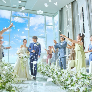 【GW限定BIGフェア】花嫁憧れALL体験＊大階段×チャペル×贅沢試食