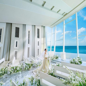 \祝日限定*特典付/オーシャンビューチャペル入場×特選牛試食