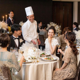 《少人数婚》6～叶う＊憧れの独立型教会×和牛&オマール海老試食