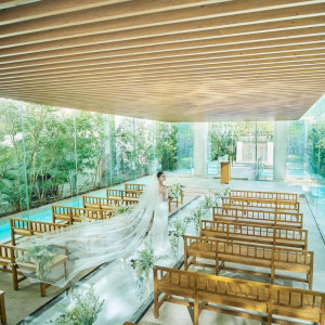 ドレスも綺麗に映る|アーヴェリール迎賓館（高松）/テイクアンドギヴ・ニーズウェディングの写真(57165515)