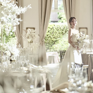 運命の1着が決まったらドレスに合わせて好きであふれる空間を創ろう|アーヴェリール迎賓館（高松）/テイクアンドギヴ・ニーズウェディングの写真(54713863)