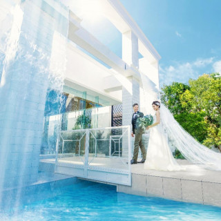 連休BIG【本格挙式体験】試食付*自然感じる水上チャペル×ドレス見学