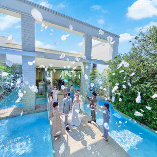 当館人気No1【水景チャペル模擬＆貸切リゾート】豪華試食ALL体験
