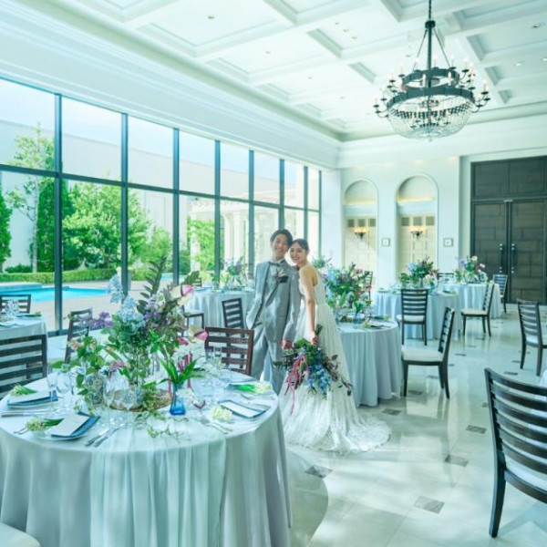 自然が織りなすパーティ会場