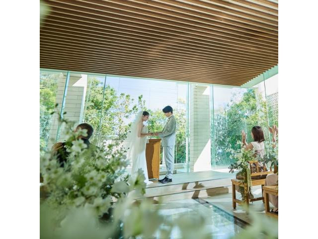 【遂にチャペルリニューアルOPEN】◆1件目来館で最大100万円優待！