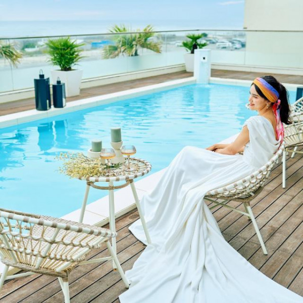 贅沢なリゾートウェディグ