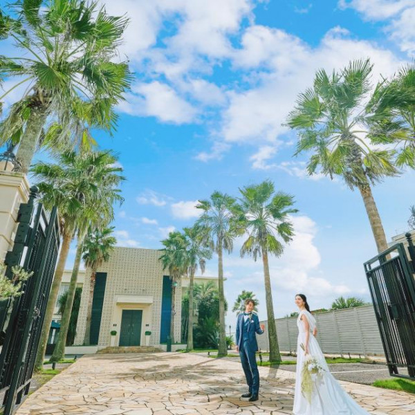 贅沢なリゾートウェディグ