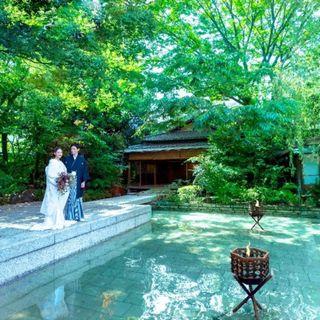 【平日限定BIG】洋装×和装が叶う◆貸切庭園×4万豪華試食