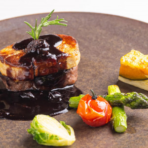 和牛とフォアグラのマデラワインソース|オステルリー・ド・コートダジュールの写真(55706987)