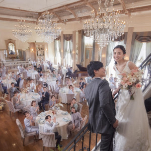 まるで映画のワンシーンの階段入場|オステルリー・ド・コートダジュールの写真(55708004)