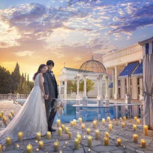 マジックアワーでの撮影も人気|オステルリー・ド・コートダジュールの写真(55707671)