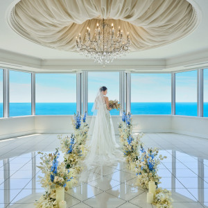 下見した会場の写真