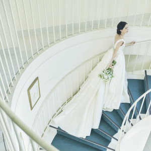 憧れのらせん階段でふたりっきりのお写真も|ヒルサイドハウス神戸北野の写真(28503002)