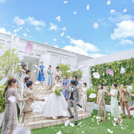 新横浜駅すぐ【憧れ挙式☆大階段*体験】3万試食&160万特典*ギフト付