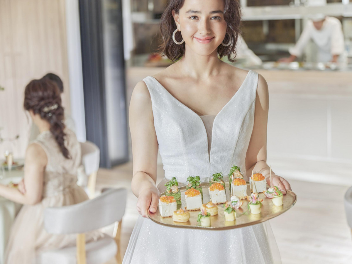  感謝を、
式のまんなかに。