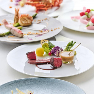 挙式料0円☆彡QUO1万×3.5万黒毛和牛×オマール海老コース試食付