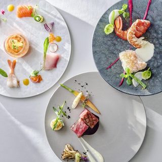 人気No.1《豪華3万》黒毛和牛×オマール海老コース試食*QUO1万付