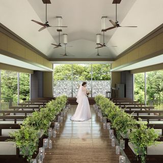 ◆初見学も安心◆自然光溢れるチャペル体験×豪華試食*ギフト1万円付