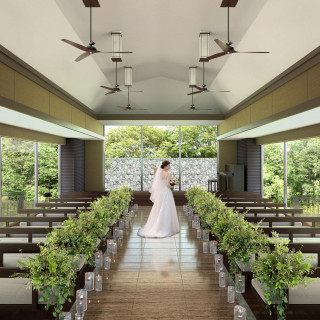 ◆初見学も安心◆自然光溢れるチャペル体験×豪華試食*QUO1万円付