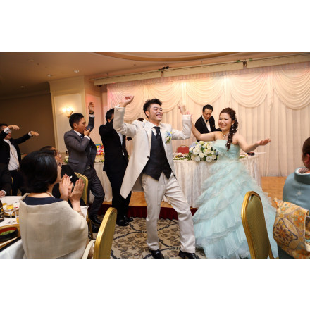 新婦様の出身 沖縄ムードを会場で カチャーシー 結婚式 二次会のgood演出bad演出 余興