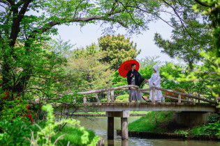 三溪園内で撮影|三渓園 鶴翔閣（横浜市指定有形文化財）の写真(39816455)