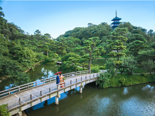 三渓園 鶴翔閣（横浜市指定有形文化財）